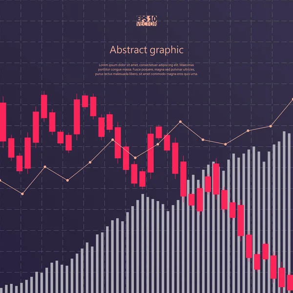 Abstrakt bakgrund med lager grafen. Eps10 vektor illustration. — Stock vektor