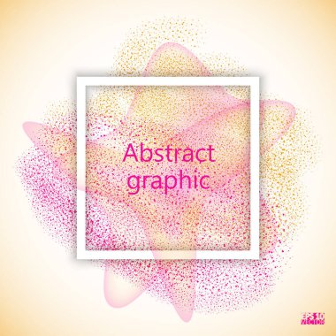 Grafik illüstrasyon geometrik desenli. Eps10 vektör çizim.