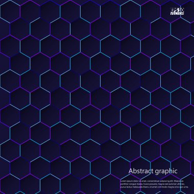 Grafik illüstrasyon geometrik desenli. Eps10 vektör çizim.