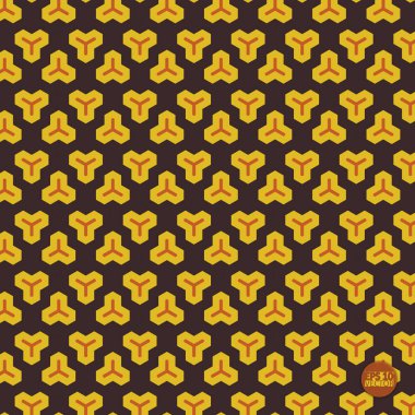 Arka plan ile geometrik seamless modeli. Eps10 vektör çizim