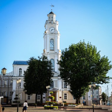 Vitebsk, şehir merkezinde Belediye Binası
