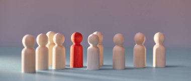 Pandemik karantina. Küresel virüs Coronavirüs salgını. COVID-19. Enfeksiyon kapmış insanlar minyatür. Karantina alanı