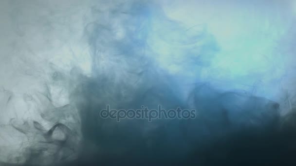 Smoke on white background. Colored smoke on a white background — Stock Video