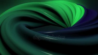 Spin ve bir rüya gibi ya da hipnotik etkisi veren renkli sarmal. Sorunsuz döngü. Animasyon döndürme hipnoz helezon renkli Carmel, cam veya plastik