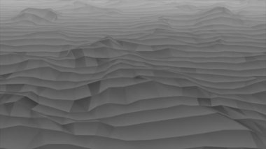 Zemin çatlamak deprem 3d render animasyonlar. Büyük kuraklık düz küresel ısınma ve İklim değişikliği - dünya kavramı hava 3d animasyon ölüyor