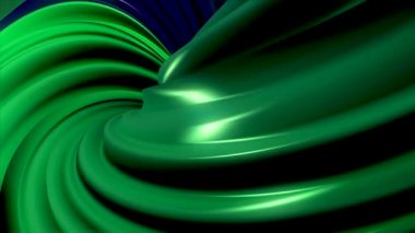 Animasyon çok renkli dönen satırları. sürekli döngü sorunsuz bir şekilde 3d en az soyut şekiller. Ortalanmış animasyon siyah arka plan ile. İnce yansımaları ve hipnotik hareket.