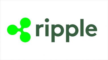 Dalgalanma logo Xrp Cryptocurrency. Dalgalanma hem bir cryptocurrency davranan bir blockchain teknolojisidir. Dalgalanma Kripto ödeme Protokolü sembolün dijital siber soyut animasyon