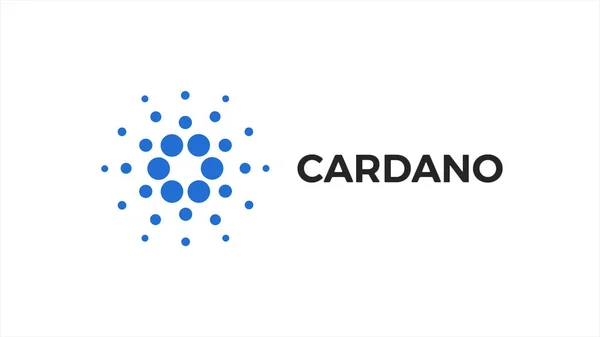 Sanal cryptocurrency - Finans teknolojileri ve Internet para. Cardano Ada sikke, bir Cryptocurrency blockchain platformu, dijital para kavramı