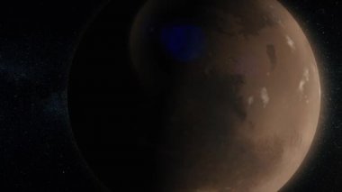 Gezegen uzayda. Güneş sistemi ve uzay nesneleri. Arka plan bilimsel - uzay, Bulutsusu ve yıldız parlak gezegen. Dünya ve galaxy arka plan üzerinde.