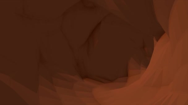 Tunnel 3D abstrait avec des formes rotatives. Voyager à travers une boucle de tunnel de couleur changeante. Nébuleuse colorée Nuage Rotation Vortex Animation - Boucle arc-en-ciel 