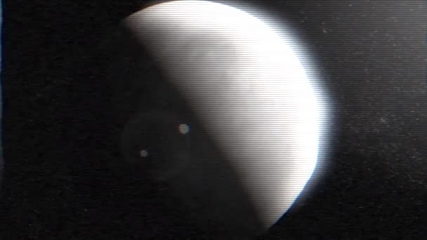 金星动画。金星是太阳的第二颗行星高清晰度 — 图库视频影像