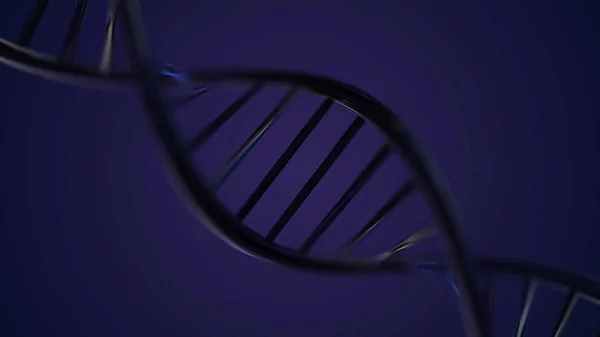 DNA-molekyler på den vackra bakgrunden. DNA modell — Stockfoto