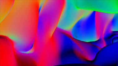 Renkli baloncuklar fantastik yapısı. Parlak renkler kabarcıklar yavaş yağ güzel boya yüzey evren çok renkli makro hareketli renk. Kaotik hareket. Soyut renkli boya