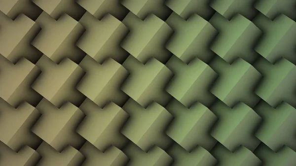 Tło z kolorowe obrotowy pionowy prostokątnych bloków, w pętli. Siatki z randomizacją kolorowy kwadrat linie, składany i obrotowy. Bezproblemowo pętli tle ruchu. Dynamicznej perspektywy z — Zdjęcie stockowe