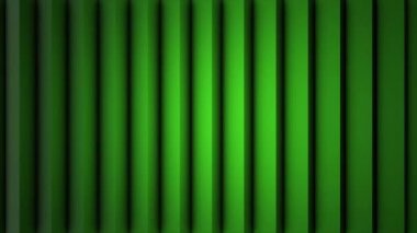 Dijital mükemmel hatları soyut yeşil gölge dikey döngüsünü hareketli arka plan animasyon. Dikey hareketli çizgili 3d animasyon