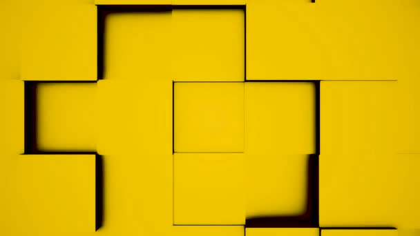 Abstrakte quadratische geometrische Oberflächenschleife. polygonale Form vibriert. abstrakte geometrische moderne Hintergrund. Abstrakt. saubere weiche Low-Poly-Bewegungshintergrund — Stockvideo