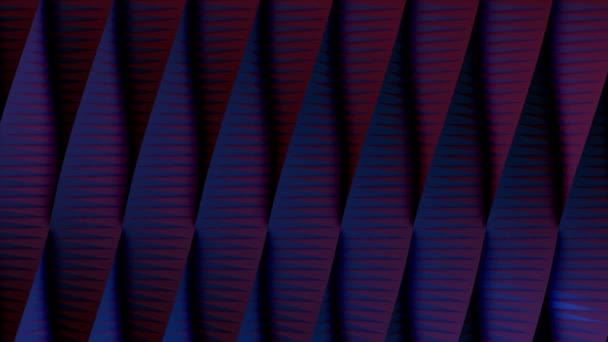 Abstract soft color violet lines stripes background New quality universal motion dynamic animated colorful joyful video footage. Vertical lines — Stock Video