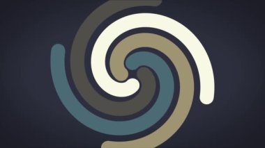 Spiral parlayan etkisi dairesel renk yolculuklar, soyut. Renkli sarmal bir daire şeklinde dokuma çizgili. Bükülmüş renk sarmal