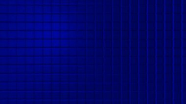 Renkli küpler sorunsuz döngü. Hareketli küpleri. Soyut küpleri rasgele hareket, 3d Loopable animasyon arka plan. Mavi