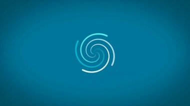 Spiral parlayan etkisi dairesel renk yolculuklar, soyut. Renkli sarmal bir daire şeklinde dokuma çizgili. Bükülmüş renk sarmal