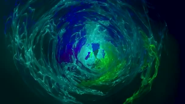 Fond abstrait de sphère ardente avec fond tourbillonnant lumineux. Une sphère rayonnante. Briller cadre rond avec lumière cercles effet de lumière 