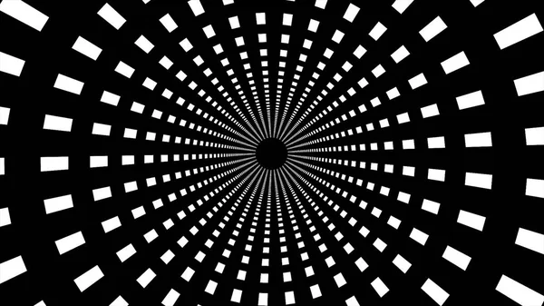 Abstrakt bakgrund med animerade cirkelrörelse. Animering av sömlös loop. Zooma på abstrakt cirkulära ljus bakgrund — Stockfoto