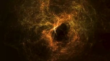 Ateşli arka plan aydınlık dönen zemin ile. Parlayan. Yuvarlak kare açık daireler ışık efektli Parlatıcı