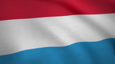 Hollanda ulusal bayrak. Hollanda Hollanda bayrağı gerçekçi rüzgarda sallayarak animasyon
