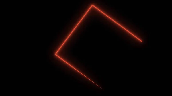 Sfondo astratto con triangoli al neon. loop senza soluzione di continuità. Luci elettriche triangolari al neon Techno. Raggi laser blu e rosa con griglia. loop senza soluzione di continuità — Foto Stock