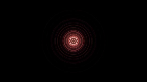 milieux de mouvement CGI haute définition idéal pour l'édition, fonds led ou diffusion comportant une certaine animation de cercles de couleur. Tunnel coloré. Animation de vol à travers les cercles de couleur 