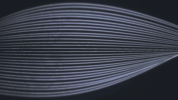 Seamless background animation of abstract wave form. flowing streaks. Motion graphic and animation background. Slow flowing black and white particle abstract background Computer Designed Animation