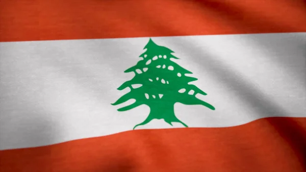 Drapeau du Liban. Drapeau du Liban fond — Photo