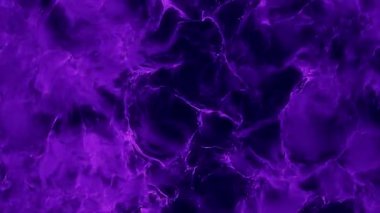 Dalgalar deniz yüzeyinde güzel mavi renkte, kusursuz bir döngü. Animasyon. Dalgalanan sıvı maddenin üst görünümü, sualtı yaşam konsepti.