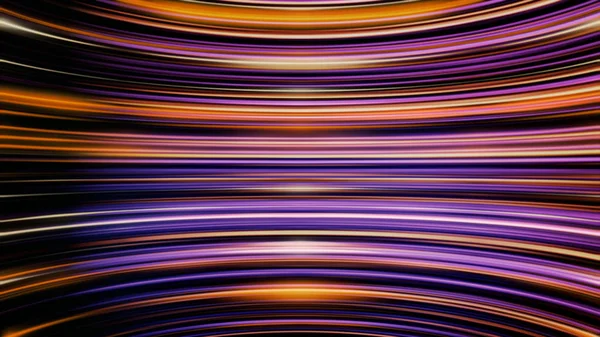 Líneas curvadas brillantes abstractas de diversos colores que emparejan. Animación. Fondo de líneas brillantes curvadas elegantes, lazo sin costura . — Foto de Stock