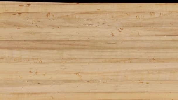 Lo sfondo di parquet di legno è pieno di sfondo nero. Animazione. parquet in legno è ricoperto con sfondo nero. Pavimenti sovrapposti in animazione — Video Stock