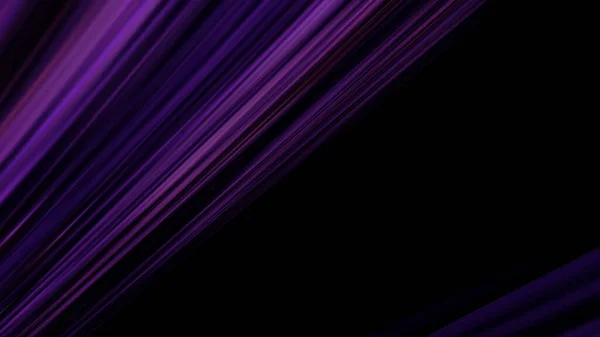 Neon halogen ljus raka strålar blinkar på svart bakgrund, sömlös loop. Animering. Abstrakt blinkande lila linjer rör sig och blinkar kaotiskt. — Stockfoto