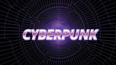 Yüksek teknoloji geçmişi. Geleceğe yönelik bir geçmiş. Siber punk kavramı