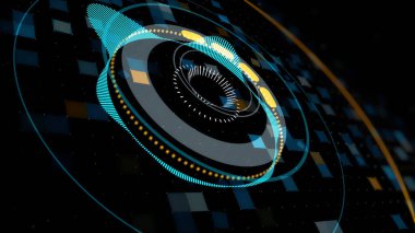 Soyut renkli bas ritm arkaplanı. Animasyon. Gece kulüpleri için ses eşitleyici, dans sahnesi, partiler, etkinlikler, performanslar, görsel işitsel gösteriler, elektronik müzik konserleri, kusursuz döngü.