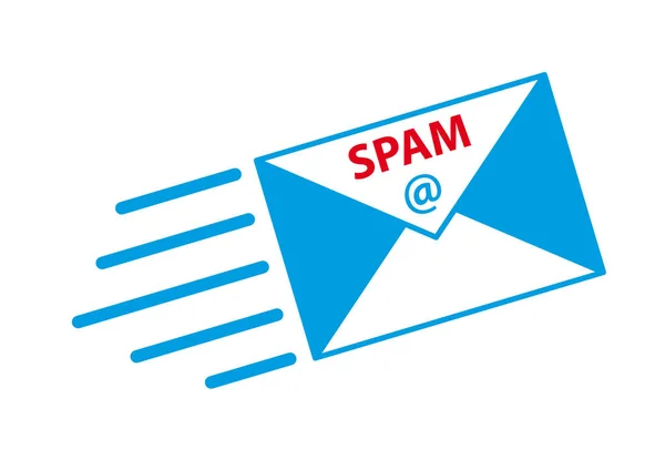 Spam and envelope — Stock Vector