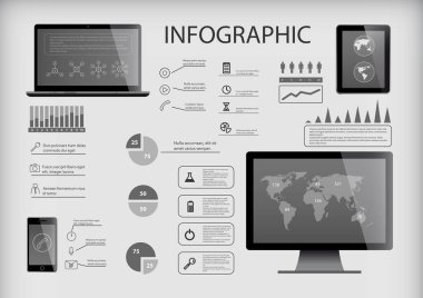 Infographic öğeleri kümesi