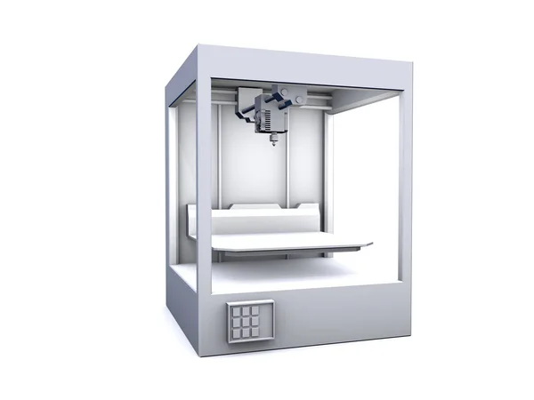 3D-printer - 3d rendering — Stockfoto