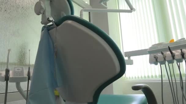 Úřad stomatologie zubní ošetření — Stock video