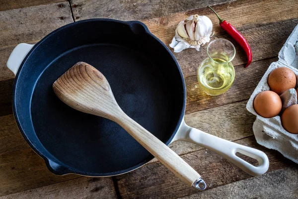 Oude stijl koken — Stockfoto