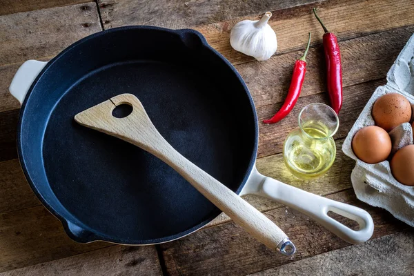 Oude stijl koken — Stockfoto