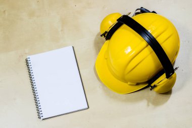 kask, işitme koruma, araçlar, atölye tablo. Emanet cihazı