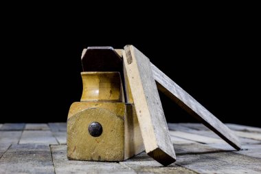 Marangozluk bir hobidir. Marangozluk aksesuarları bir ahşap Atölyesi