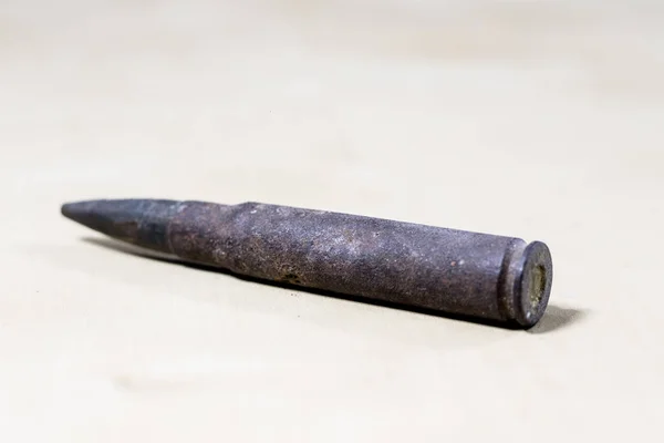 古いドイツのライフルの弾薬。Wo の時からライフル カートリッジ — ストック写真