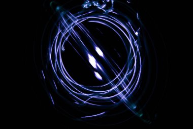 Işık diyot boyamak. Bir sarmal anahat Çiz