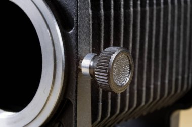 Eski körük yüksek büyütme fotoğrafçılık için orta. Pho