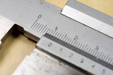 Ölçü araçları atölye. Kumpas çilingir iş için bir